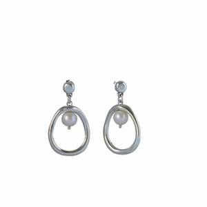 NEW VIDDA women's sibila earrings in silver